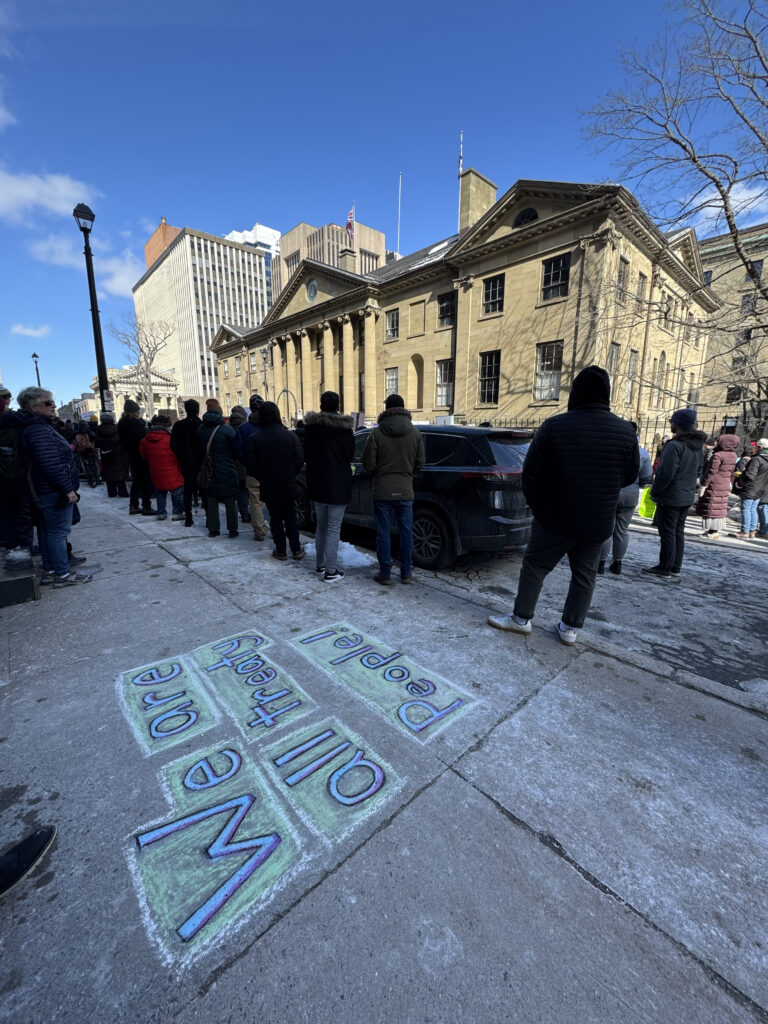 News Coming Soon... Province house budget protest